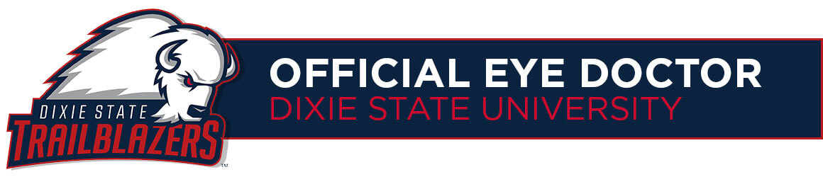 Official Eye Doctor - Dixie State University Logo